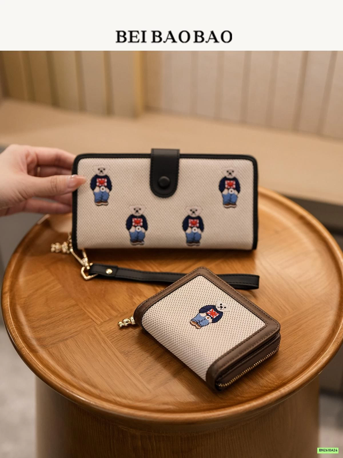 TÚI-VÍ THÊU GẤU BEIBAOBÃO