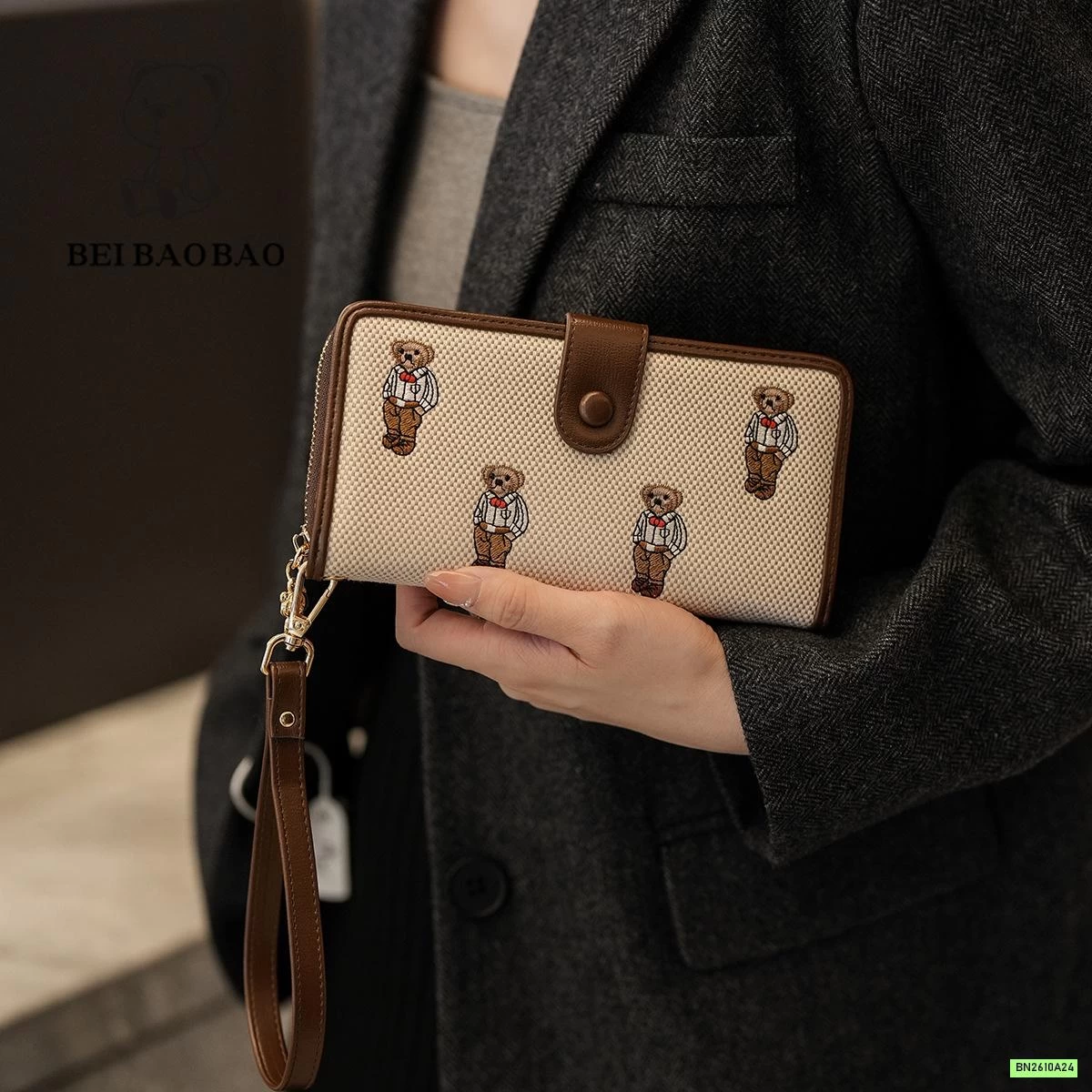 TÚI-VÍ THÊU GẤU BEIBAOBÃO