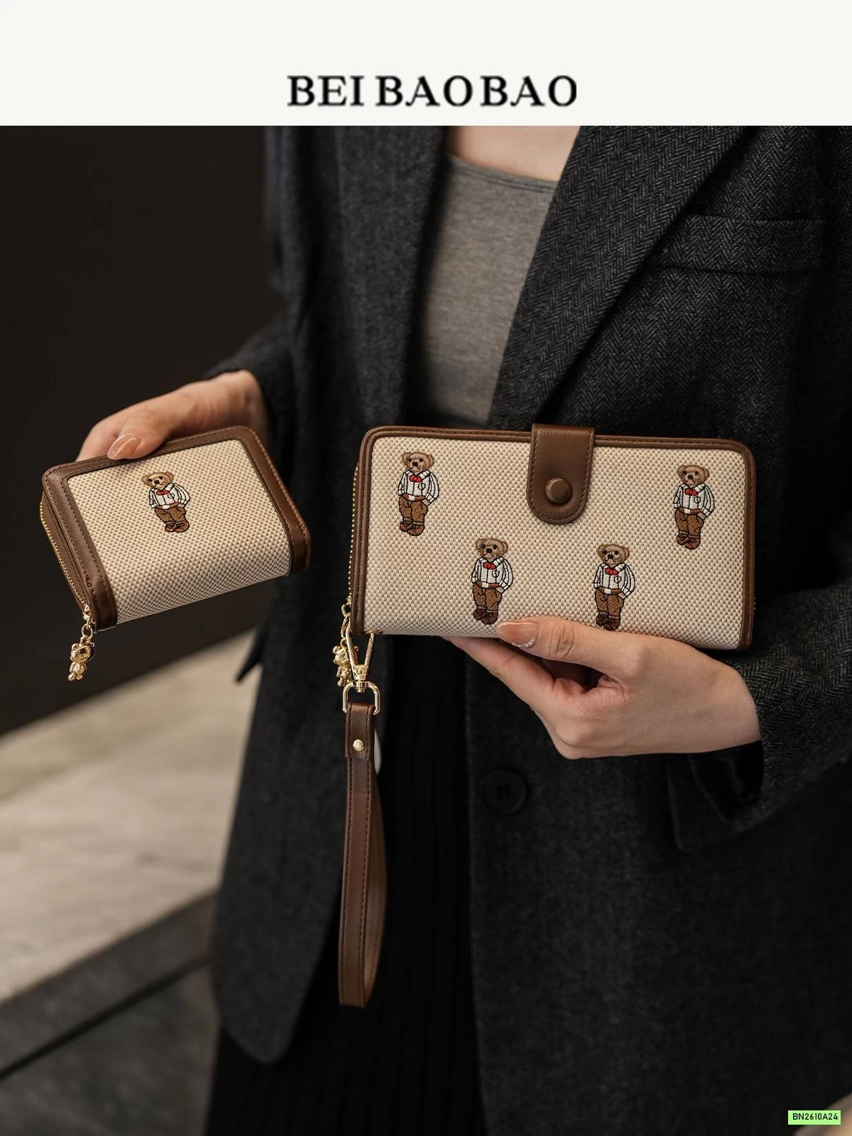 TÚI-VÍ THÊU GẤU BEIBAOBÃO