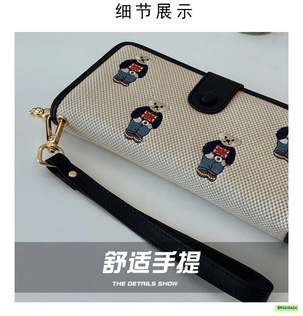 TÚI-VÍ THÊU GẤU BEIBAOBÃO