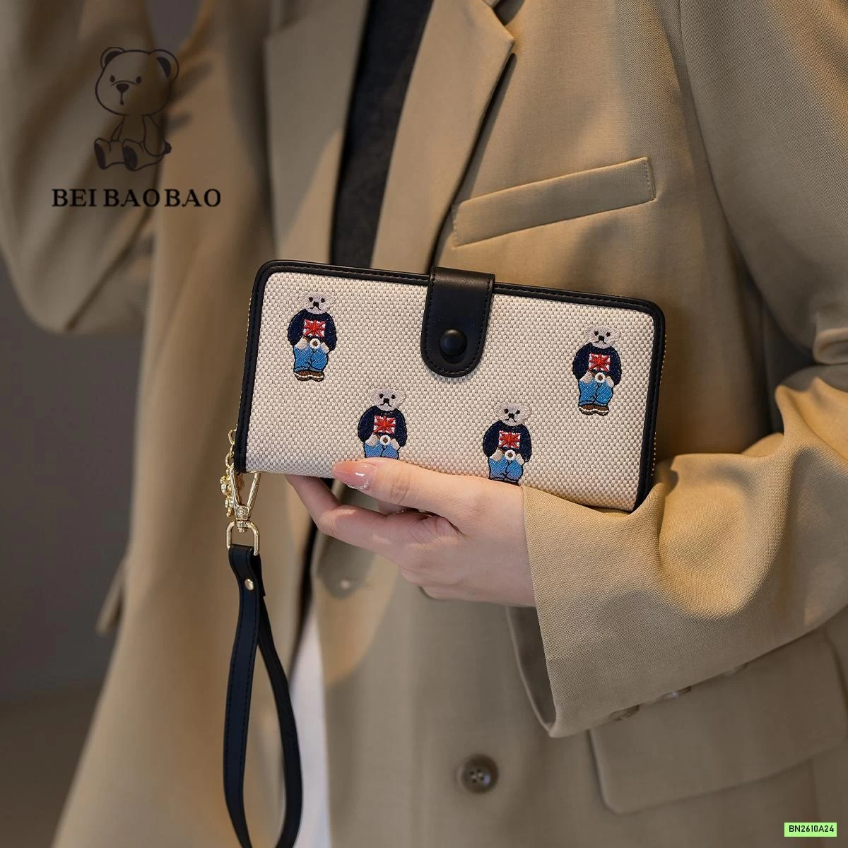 TÚI-VÍ THÊU GẤU BEIBAOBÃO