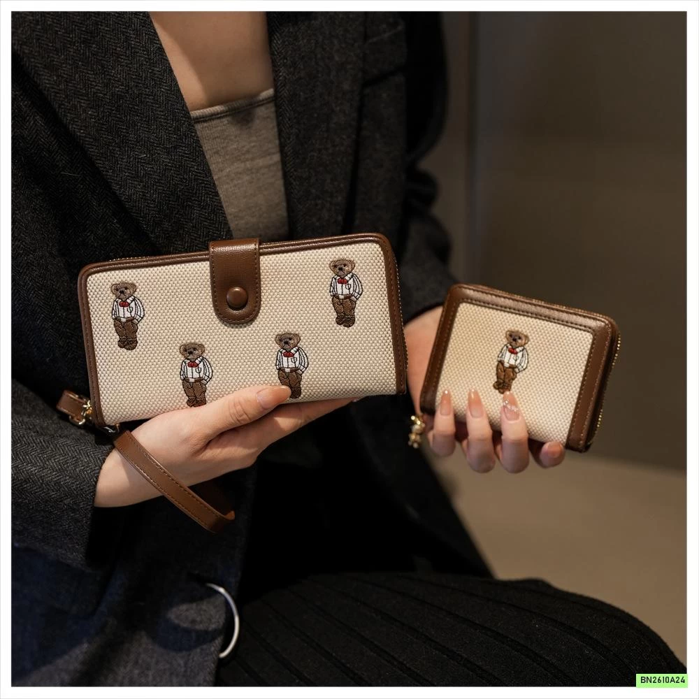 TÚI-VÍ THÊU GẤU BEIBAOBÃO