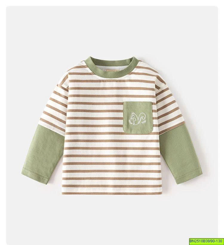 ÁO PHỐI MÀU TAY WELKIDS