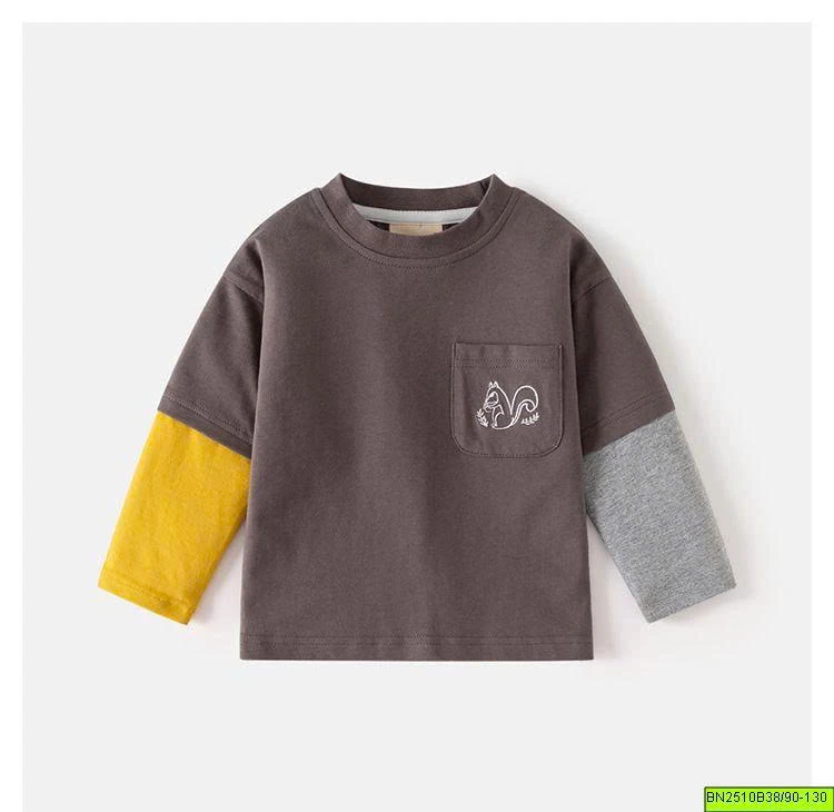 ÁO PHỐI MÀU TAY WELKIDS
