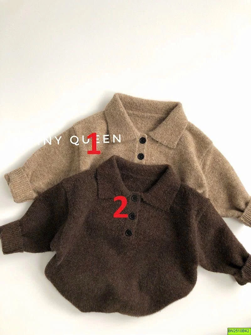 ÁO LEN LÔNG CỔ POLO MTYNIQUEEN