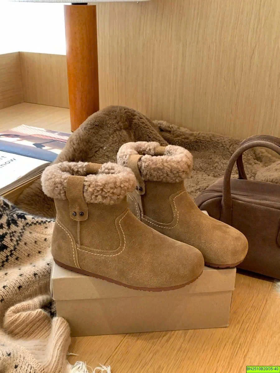 BOOT DA LỘNG LÓT LÔNG