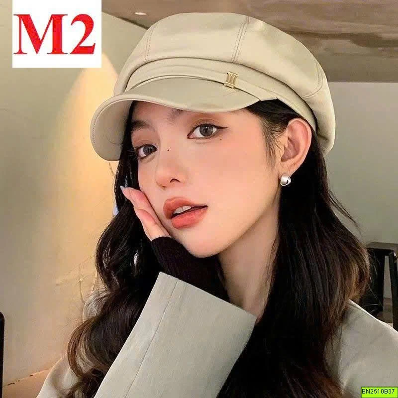 MŨ BERET DA FORM CỨNG