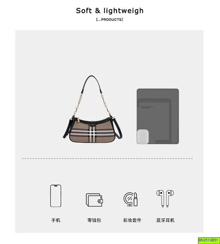 TÚI KẸP NÁCH CARO HOT TREND 2026