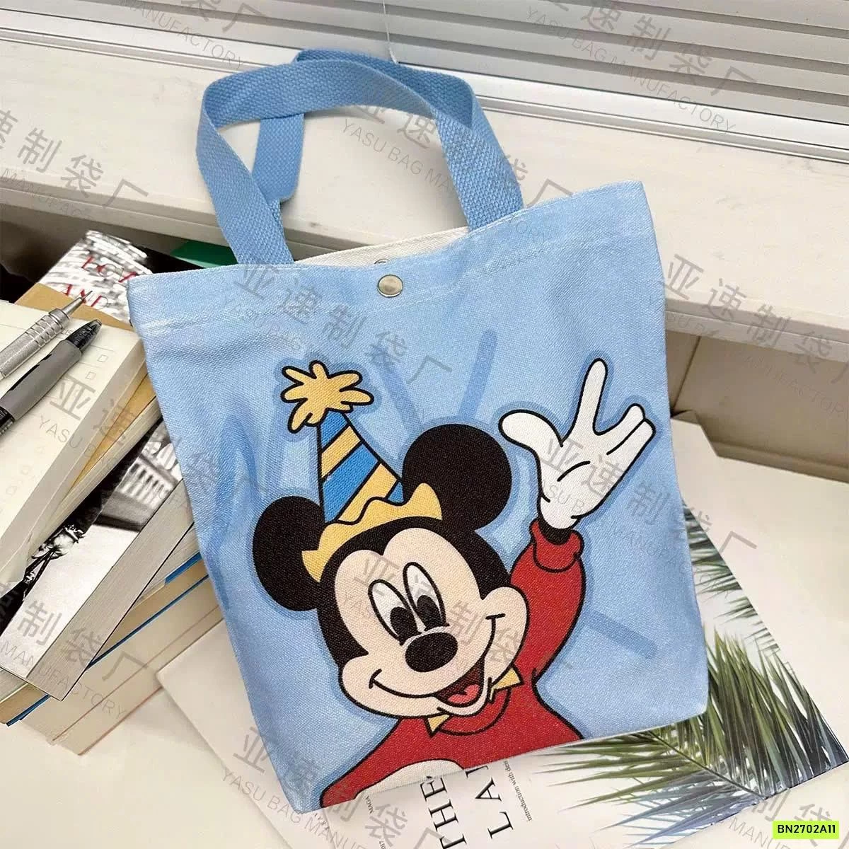TÚI VẢI CANVAS MICKEY