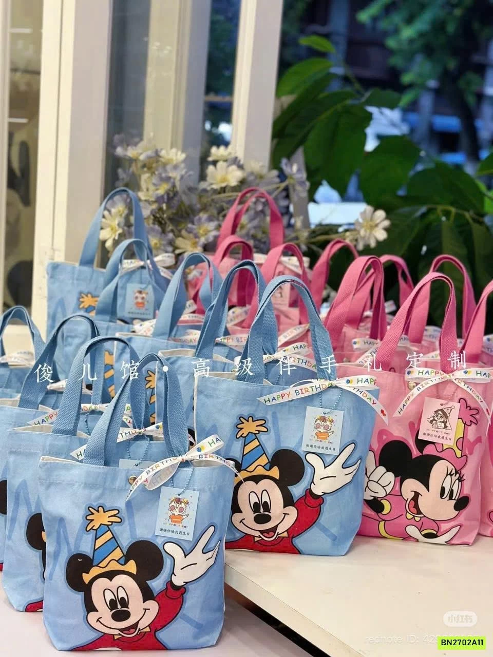 TÚI VẢI CANVAS MICKEY