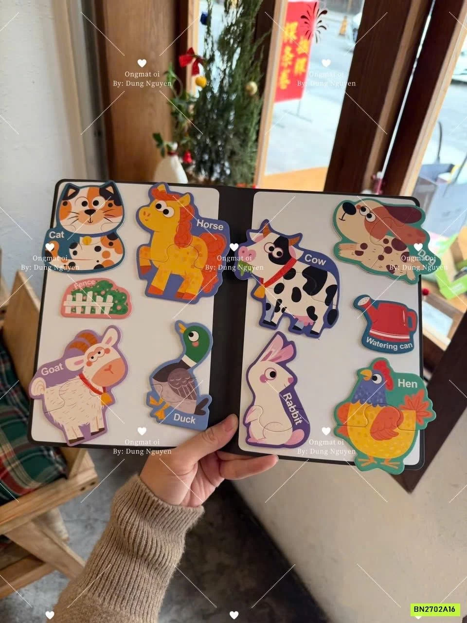 BỘ NAM CHÂM GHÉP HÌNH