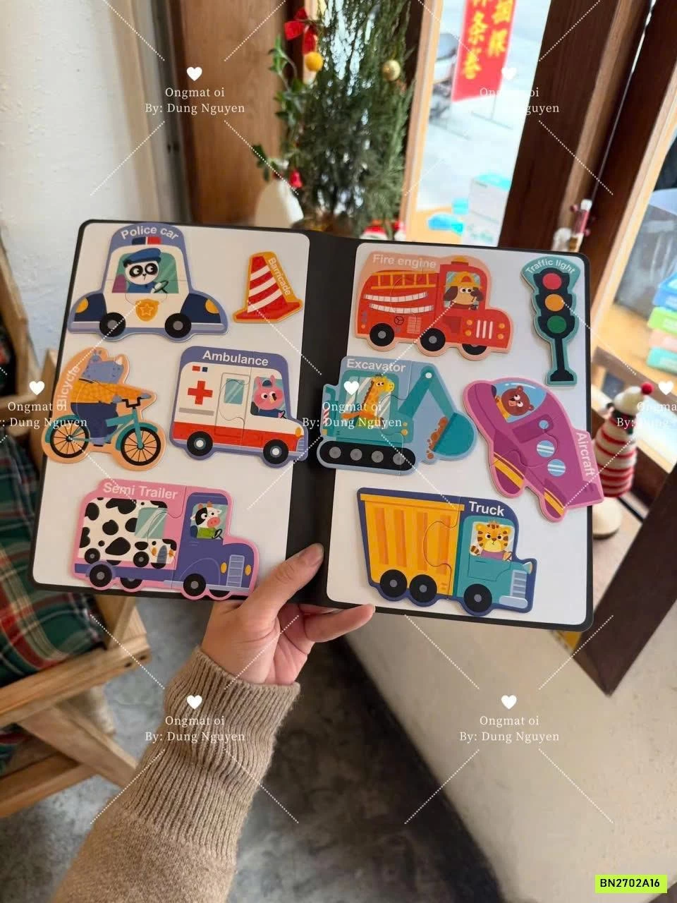 BỘ NAM CHÂM GHÉP HÌNH