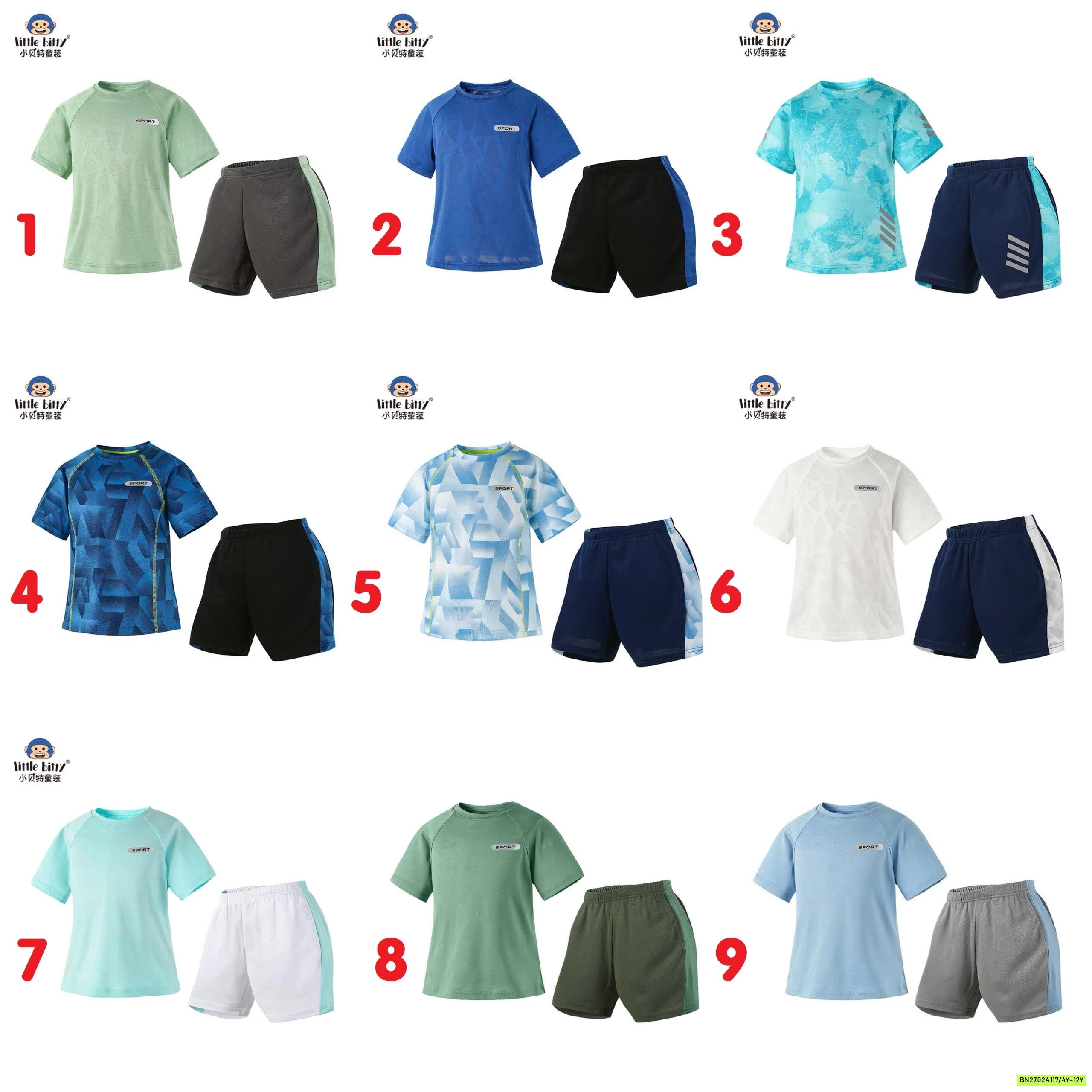 BỘ THỂ THAO THÔNG HƠI BT BG