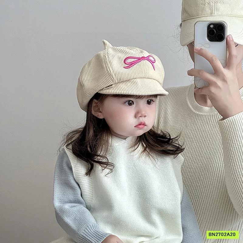 MŨ NỒI NHUNG BÉ GÁI