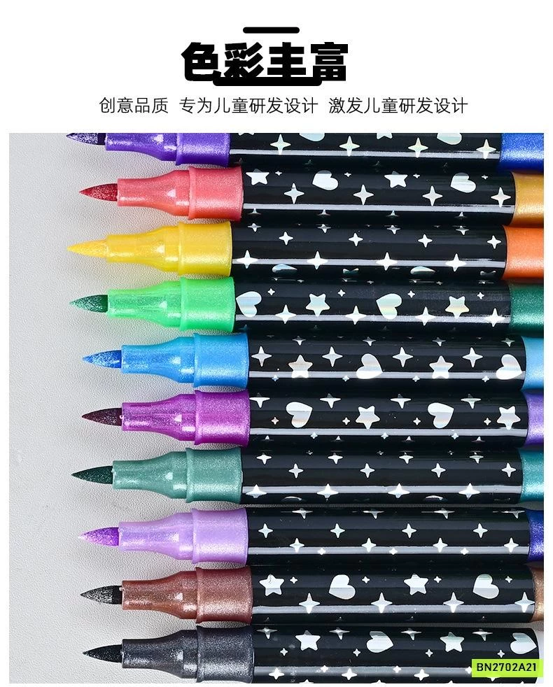 MÀU NHŨ KIM TUYẾN ACRYLIC MARKER