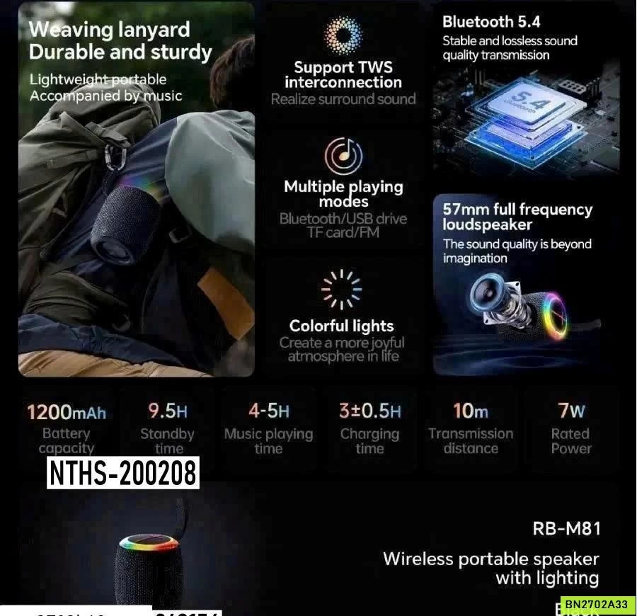 LOA BLUETOOTH REMAX RB-M81 & RB-M82