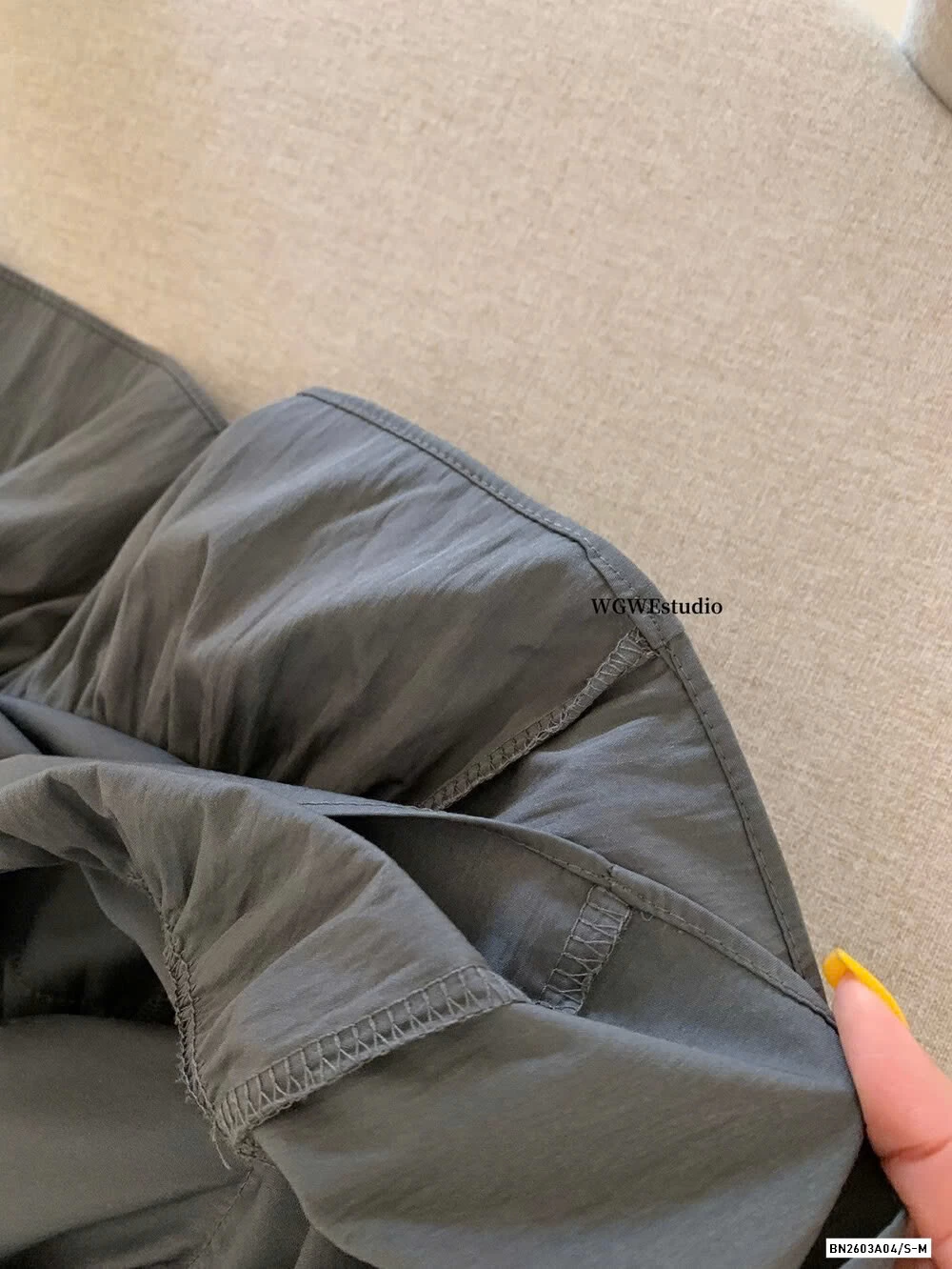 VÁY SÁT NÁCH CHÂN LY XẾP TẦNG WG.WE