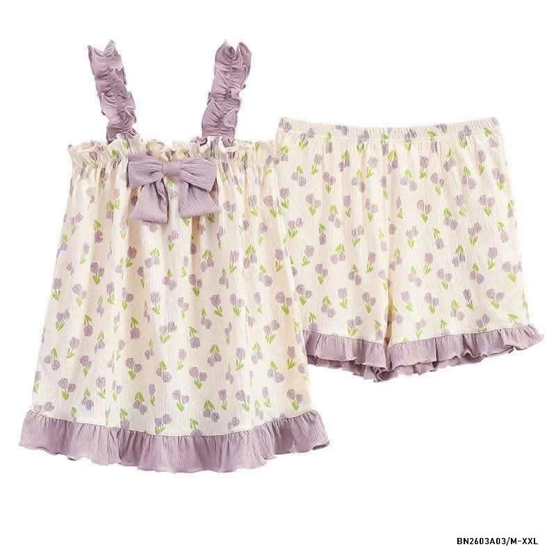 BỘ 2 DÂY MẶC NHÀ KÈM BRA