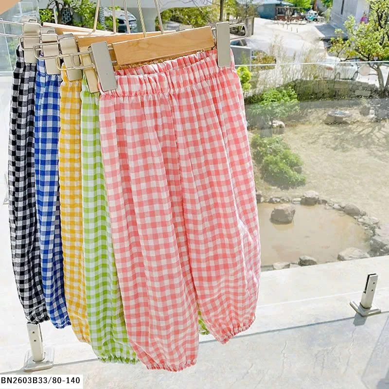 QUẦN THÔ CARO CHỐNG MUỖI MÙA HÈ