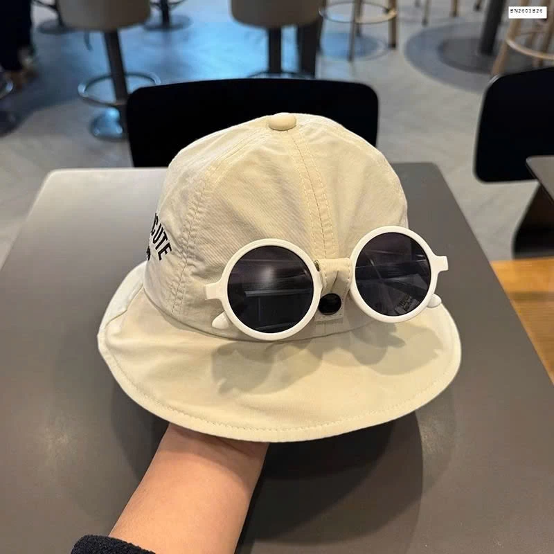 MŨ VẢI VÀNH TRÒN KÈM KÍNH