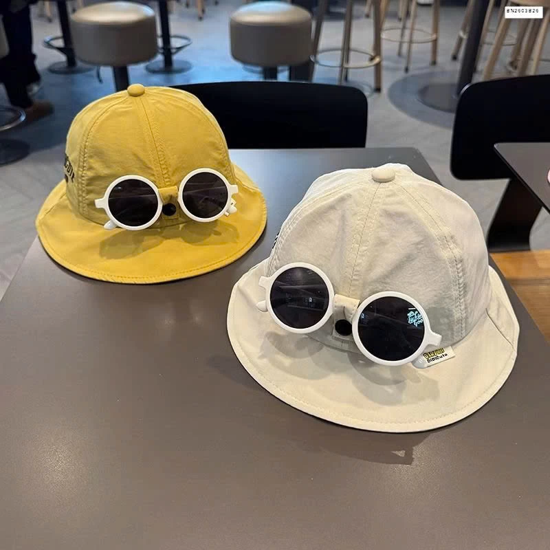 MŨ VẢI VÀNH TRÒN KÈM KÍNH