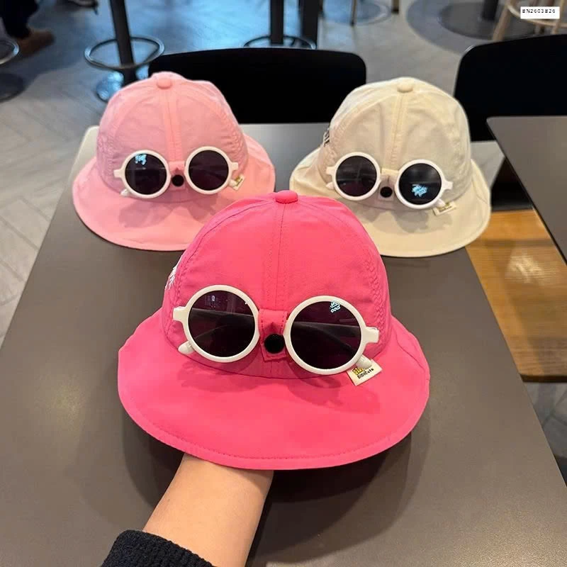 MŨ VẢI VÀNH TRÒN KÈM KÍNH