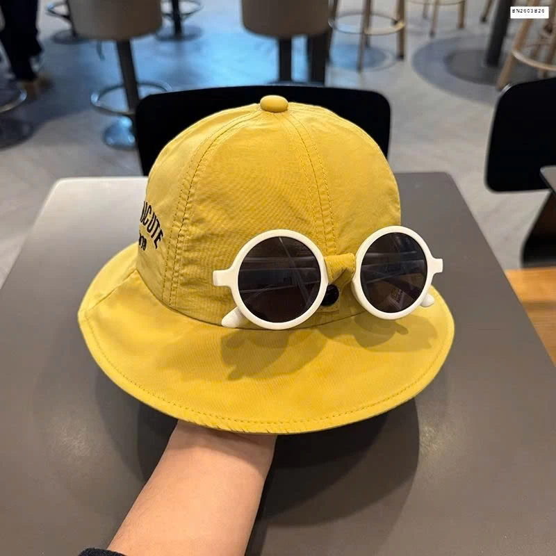 MŨ VẢI VÀNH TRÒN KÈM KÍNH