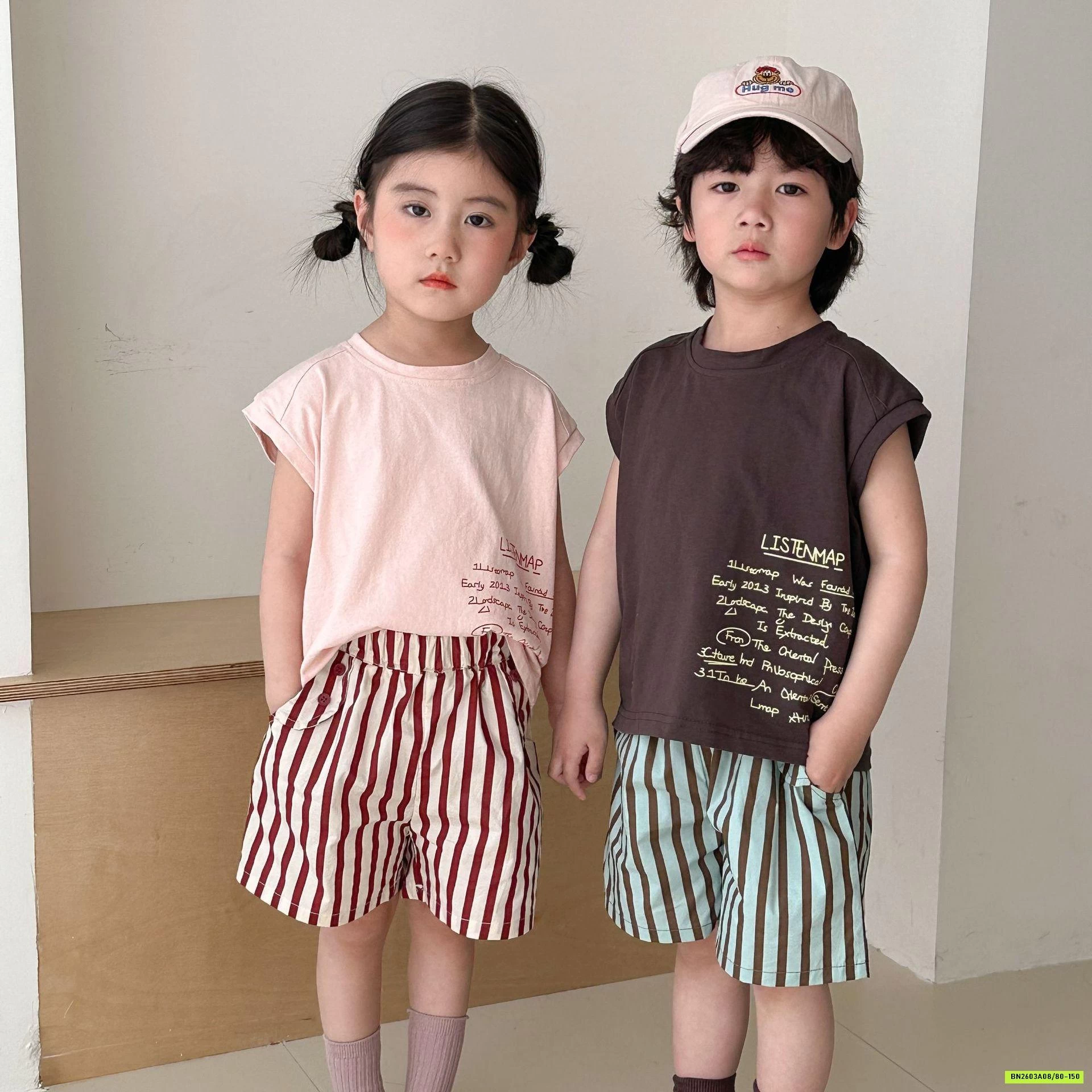 SÉT TANKTOP MIX QUẦN SỌC