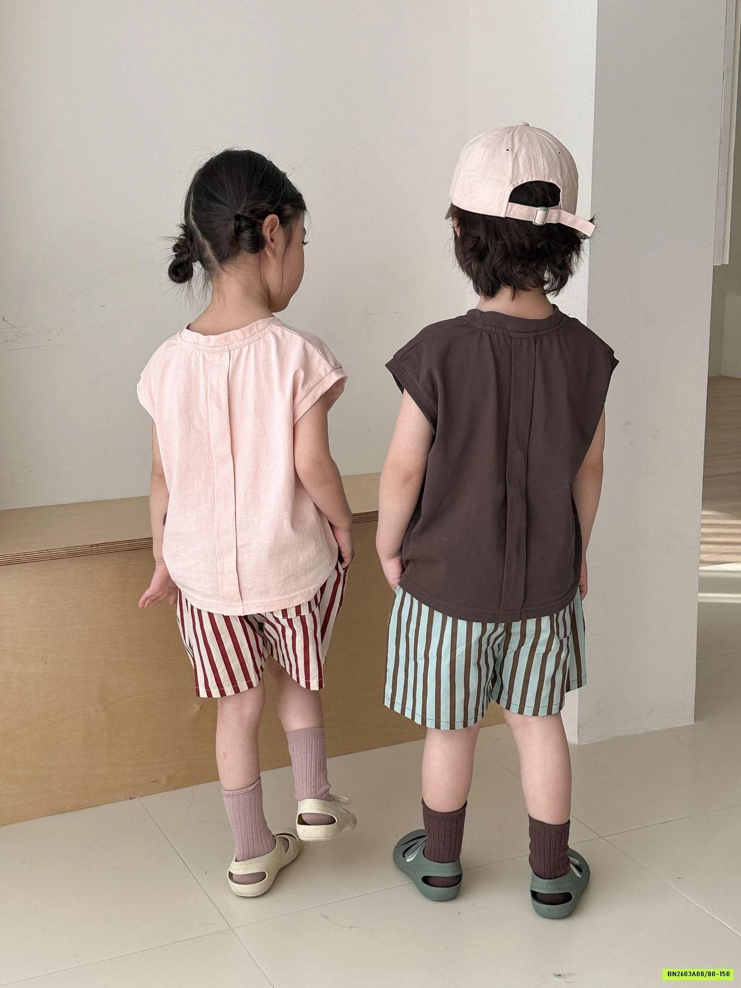 SÉT TANKTOP MIX QUẦN SỌC