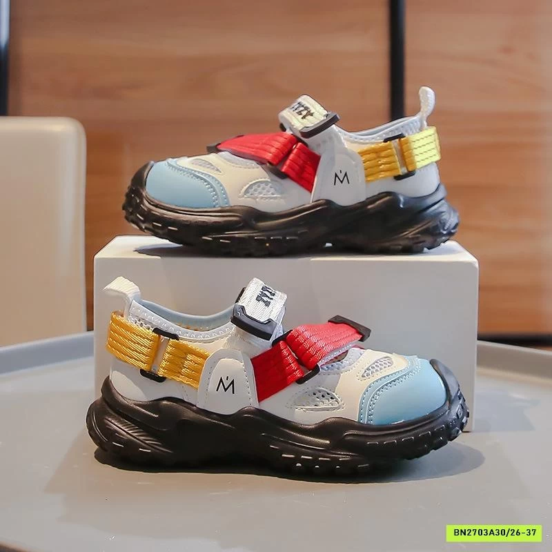 SANDAL GIẢ GIÀY THỂ THAO PHỐI MÀU