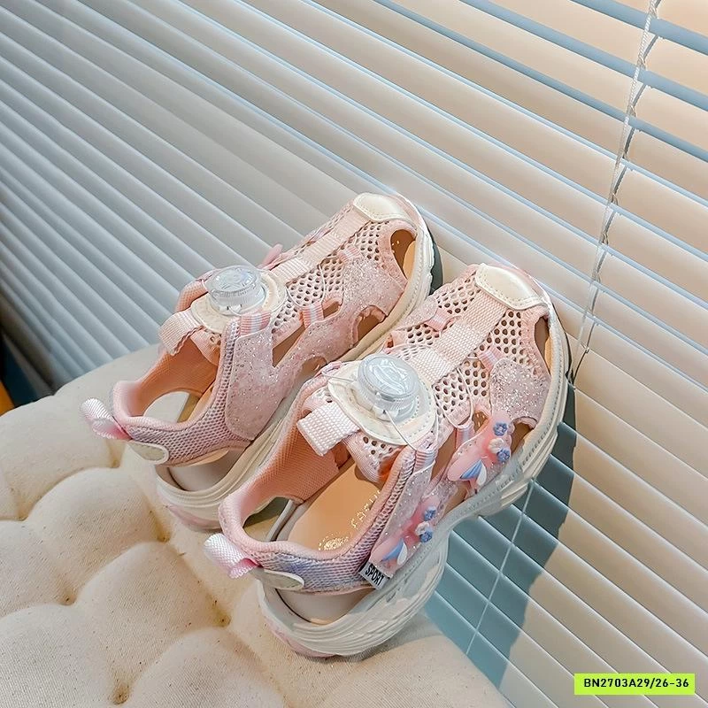 SANDAL THÔNG HƠI GIẢ GIÀY BLING BG