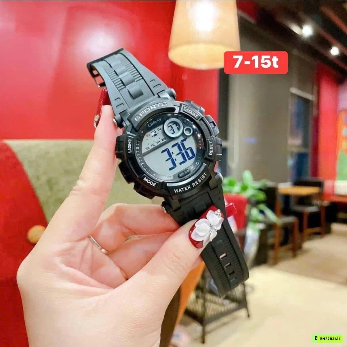 BST ĐỒNG HỒ ĐIỆN TỬ CHO BÉ