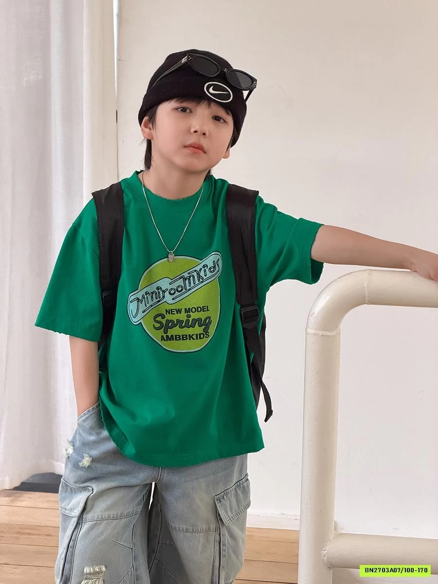 ÁO THUN XANH LÁ 26A136 AMBB