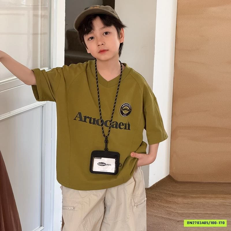 ÁO THỂ THAO CỔ V 26A112 AMBB