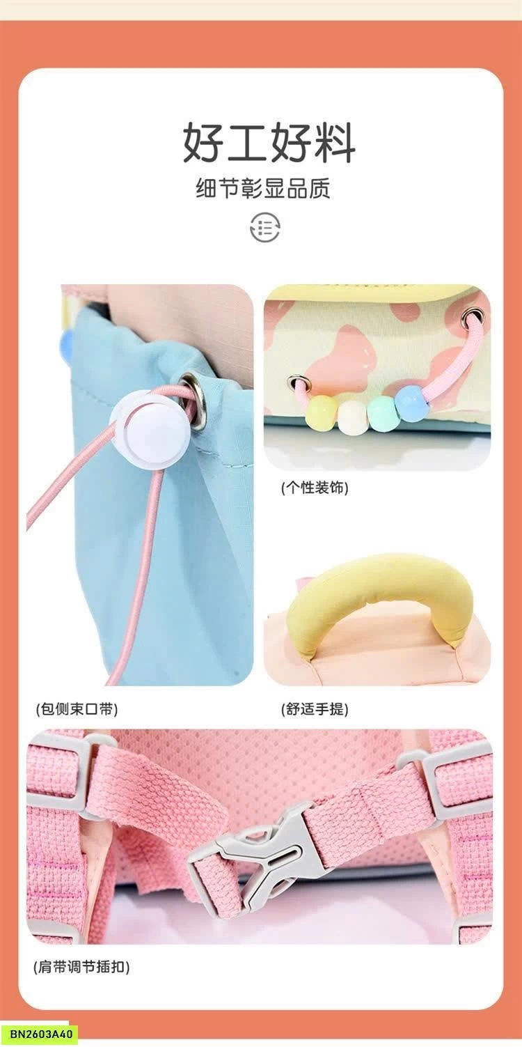 BA LÔ TRẺ EM HOẠT HÌNH SIÊU DỄ THƯƠNG