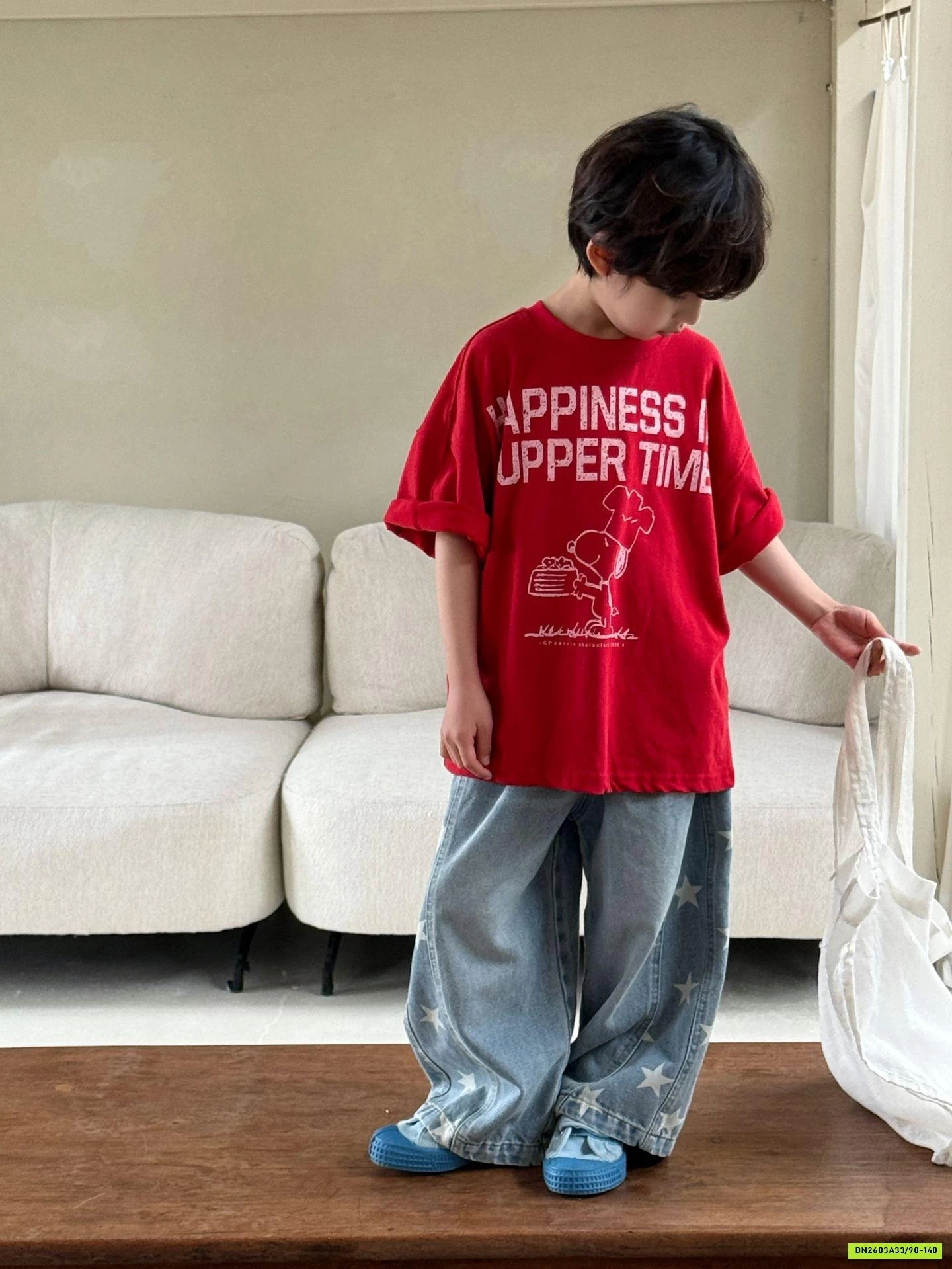 ÁO THUN SNOOPY IN CHỮ CICI