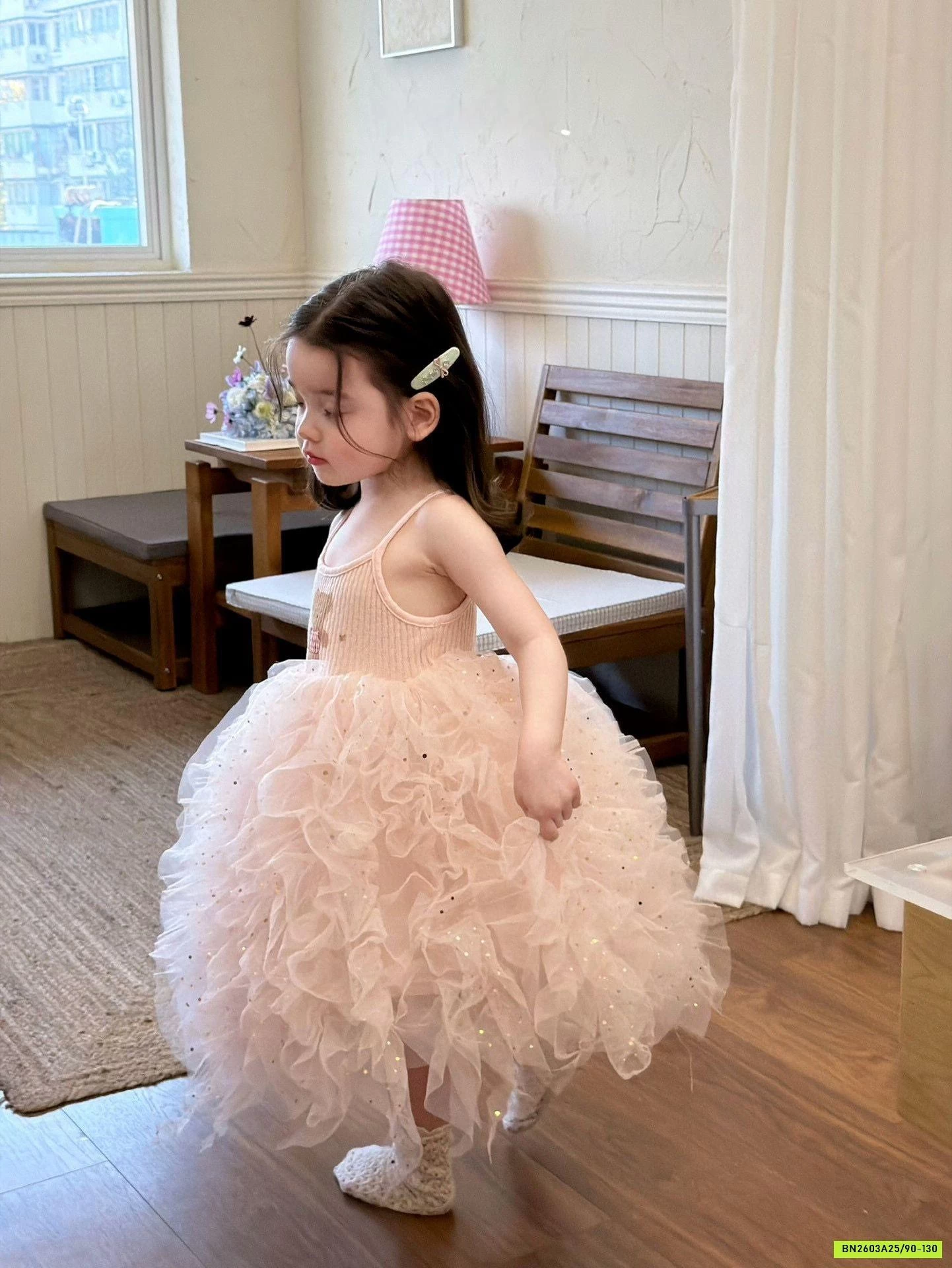 ĐẦM 2 DÂY GẤU TUTU BỒNG BỀNH