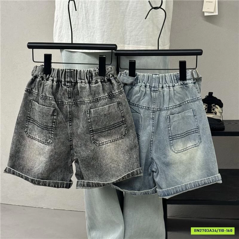 SHORT JEANS BẠC GỐI XUẤT HÀN