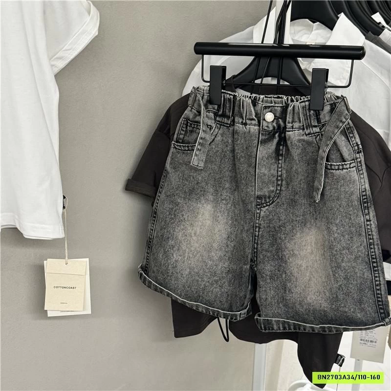 SHORT JEANS BẠC GỐI XUẤT HÀN
