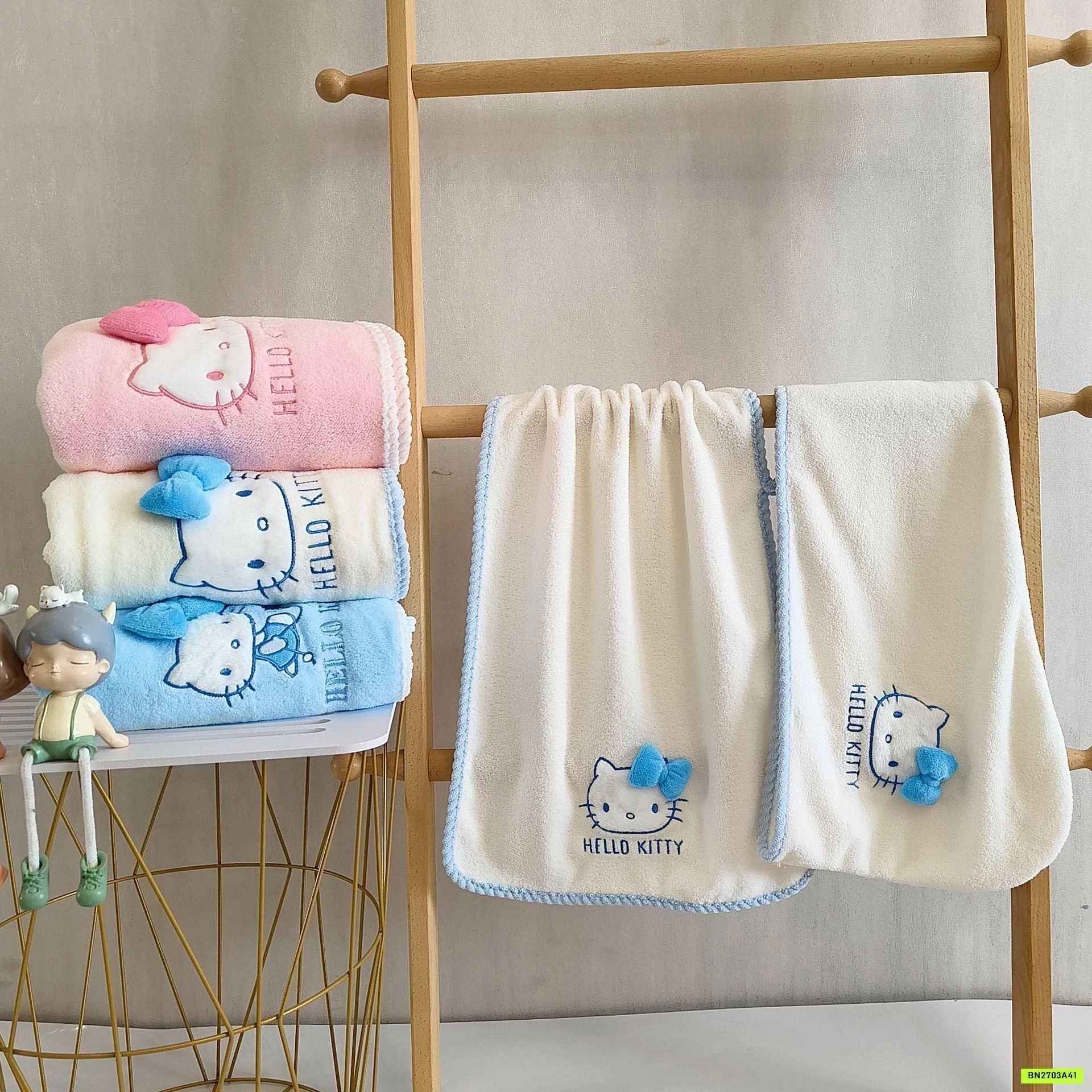 SÉT KHĂN TẮM 3IN1