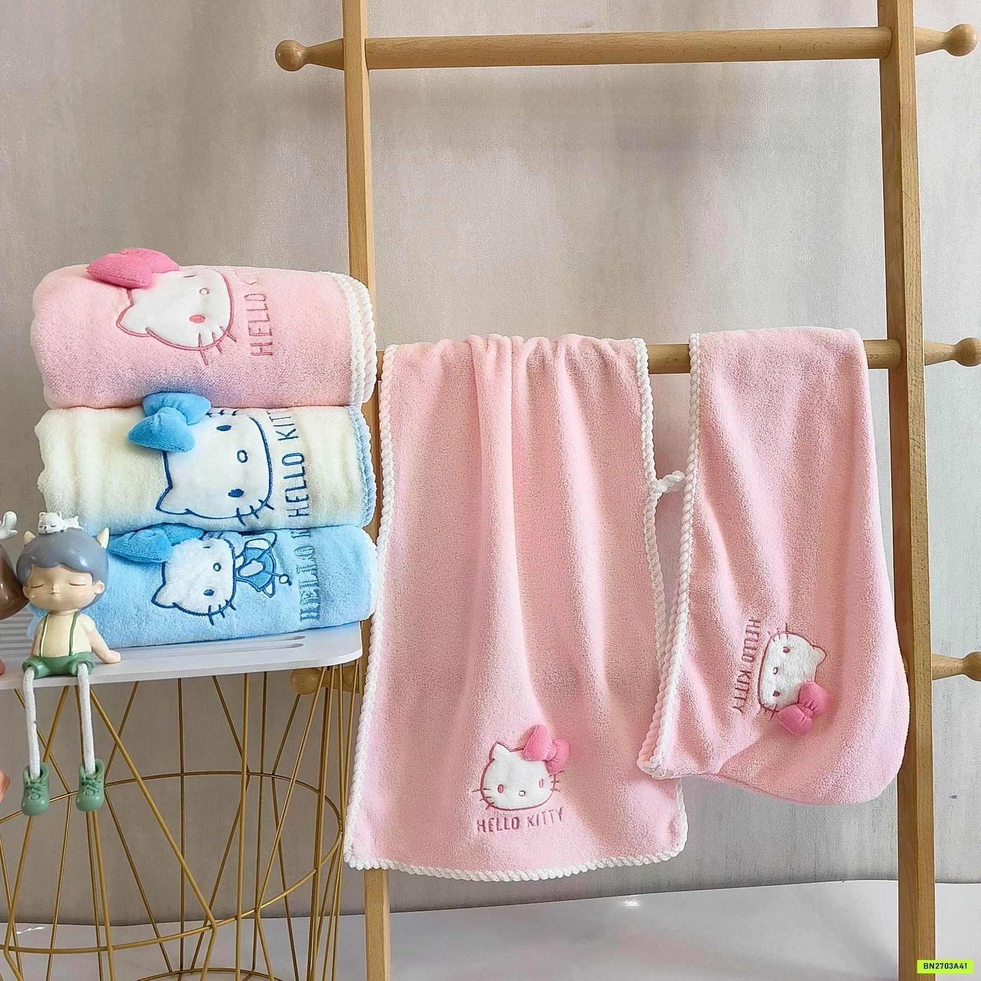 SÉT KHĂN TẮM 3IN1