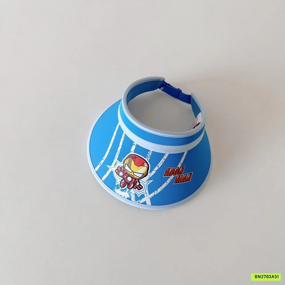 MŨ CHỐNG NẮNG NỬA ĐẦU HOẠT HÌNH BT