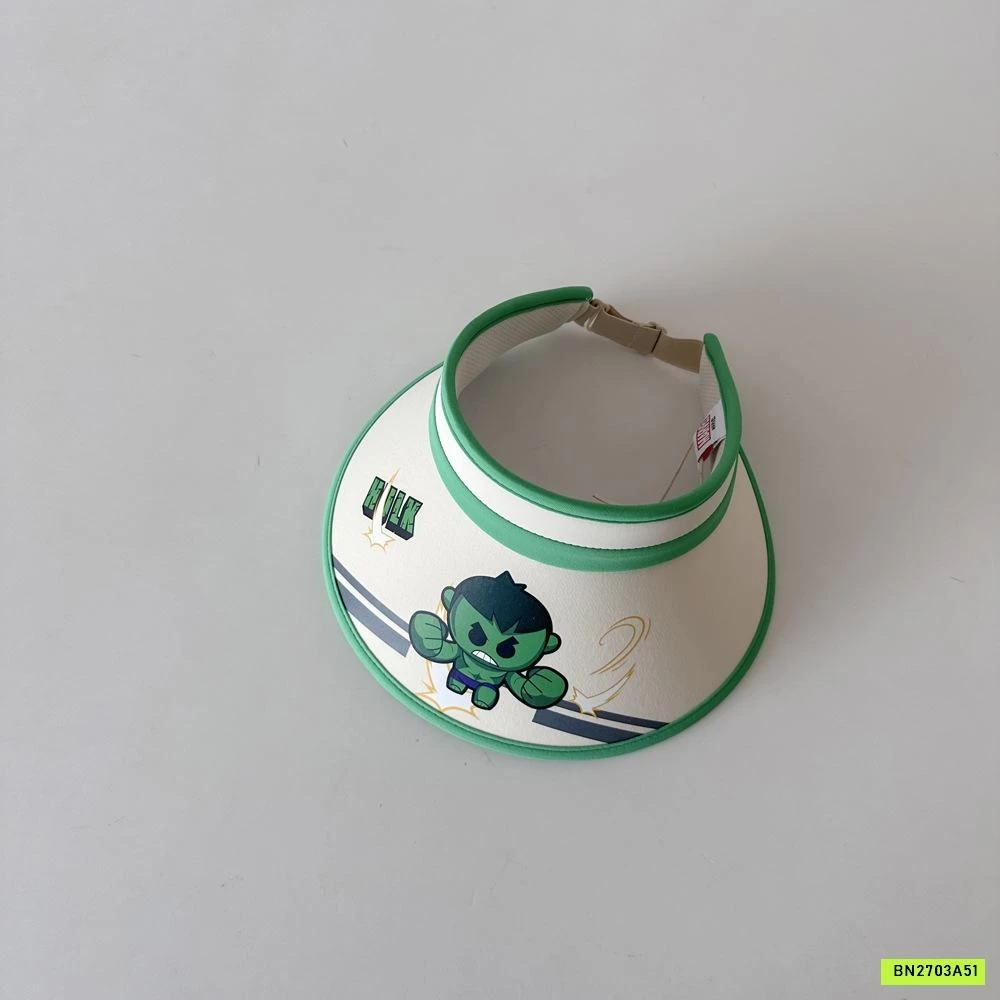 MŨ CHỐNG NẮNG NỬA ĐẦU HOẠT HÌNH BT