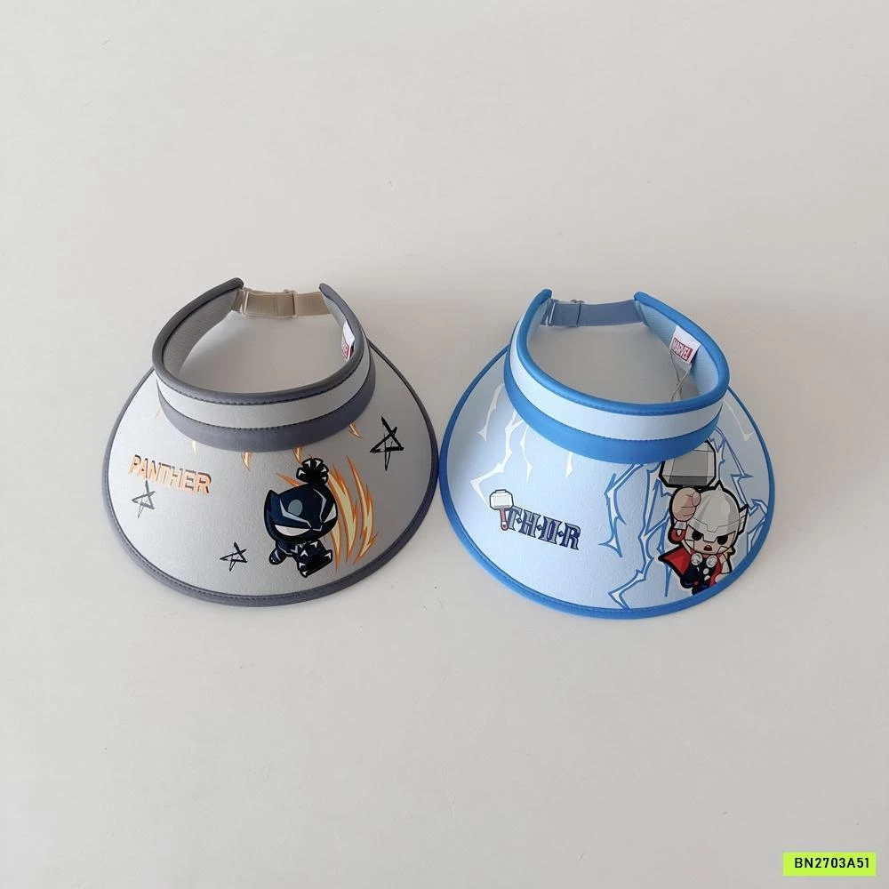 MŨ CHỐNG NẮNG NỬA ĐẦU HOẠT HÌNH BT