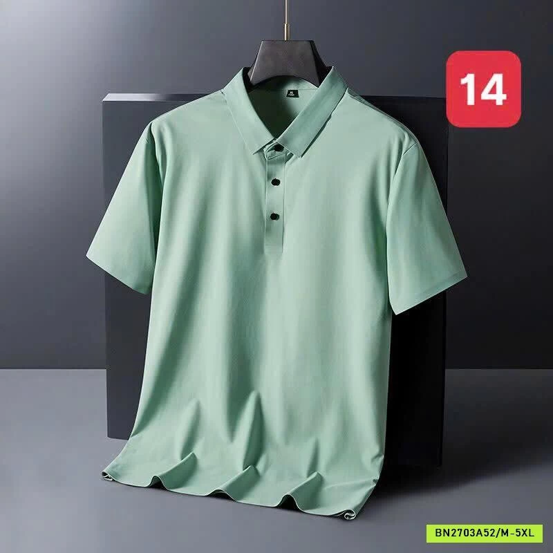 POLO TRƠN MÀU NAM