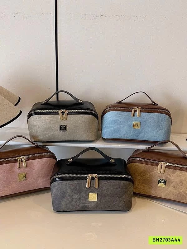 TÚI ĐỰNG ĐỒ TRANG ĐIỂM CÓ TAY CẦM