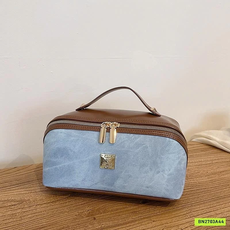 TÚI ĐỰNG ĐỒ TRANG ĐIỂM CÓ TAY CẦM