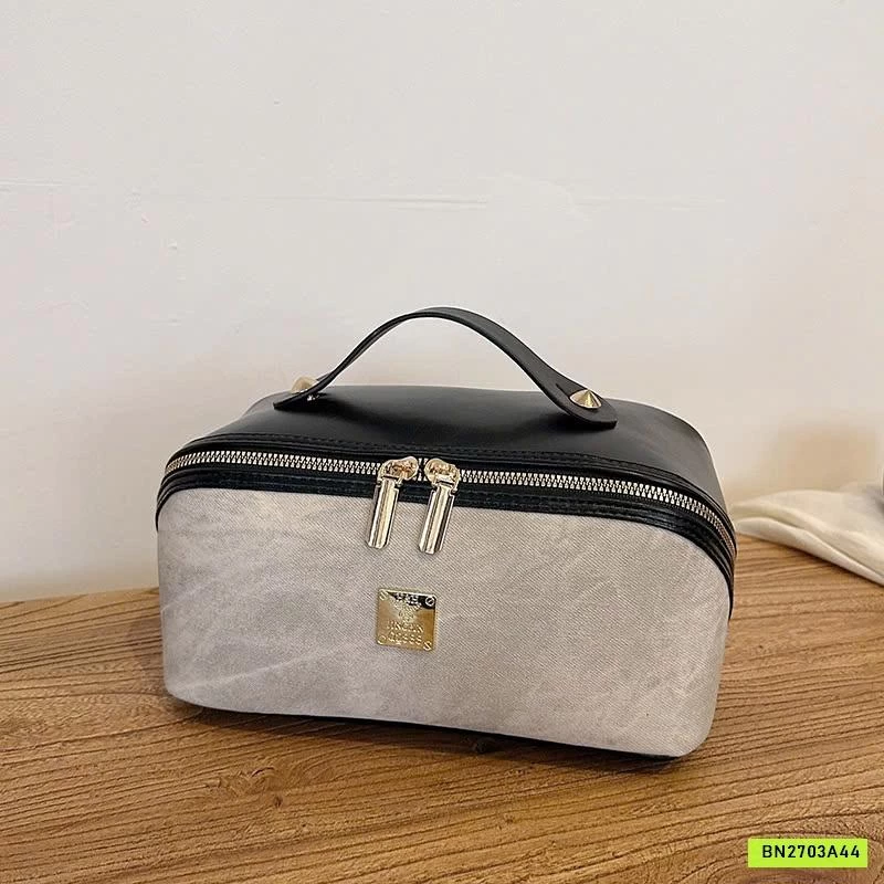 TÚI ĐỰNG ĐỒ TRANG ĐIỂM CÓ TAY CẦM