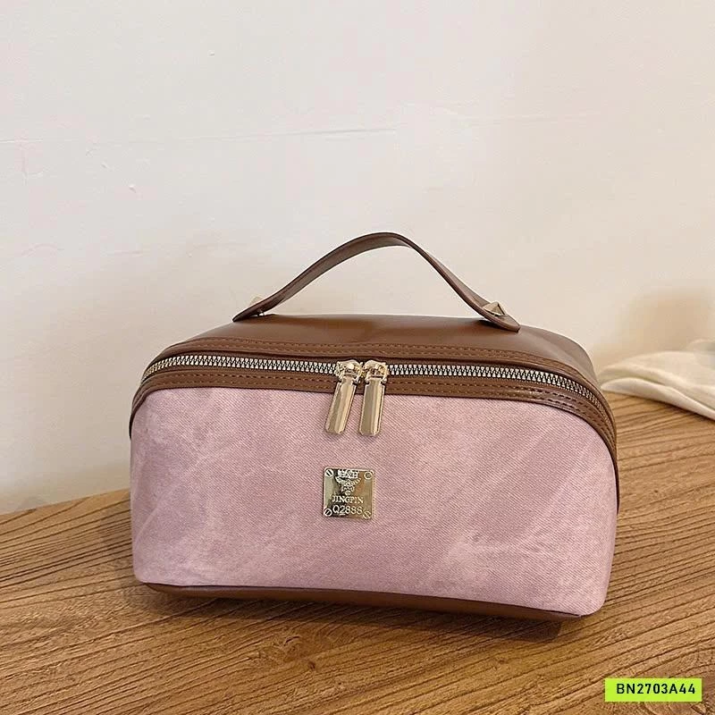 TÚI ĐỰNG ĐỒ TRANG ĐIỂM CÓ TAY CẦM