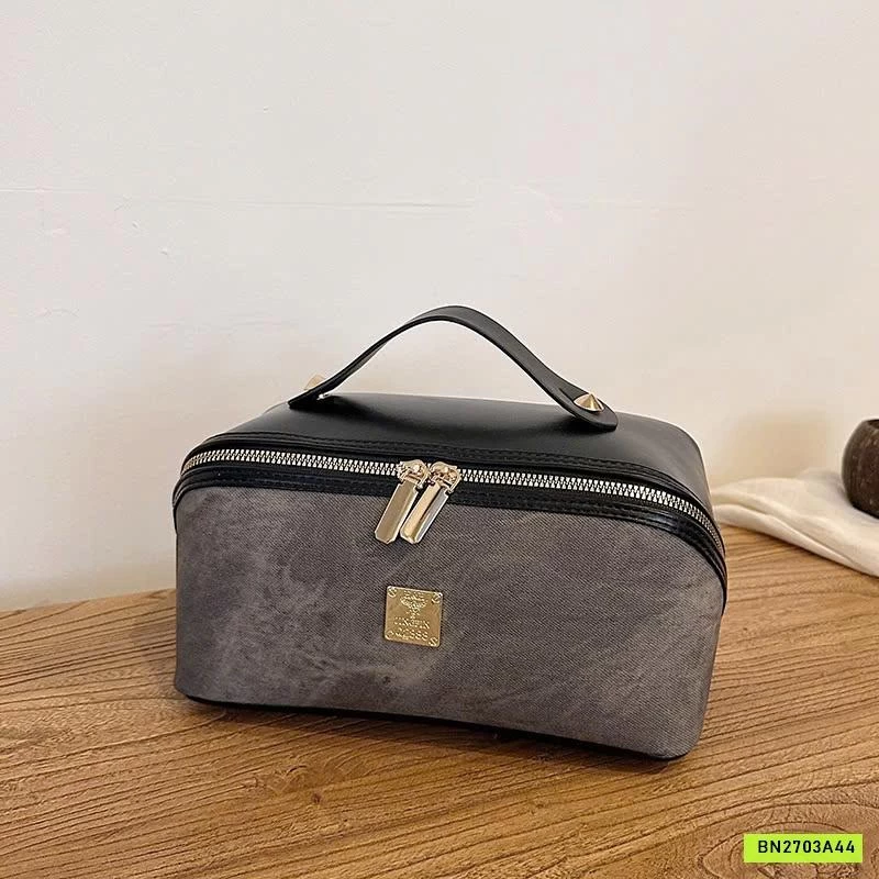 TÚI ĐỰNG ĐỒ TRANG ĐIỂM CÓ TAY CẦM